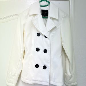 Celebrity Pink White Coat XS